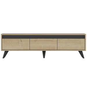 Century Sapphire Oak masă TV, maro deschis imagine