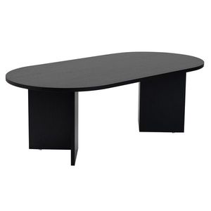 Masă de cafea Sable Wood Black, negru imagine