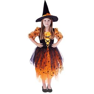 Rappa Costum pentru copii Vrăjitoare cu pălărie , size. S imagine