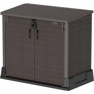 Duramax Cutie de depozitare pentru grădinăStoreAway maro, 850 l imagine