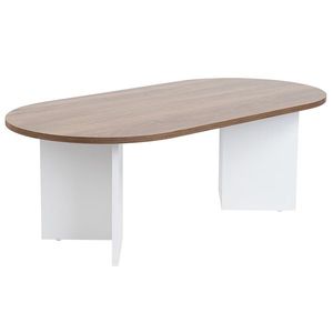 Masă de cafea Sable Walnut White, multicoloră imagine