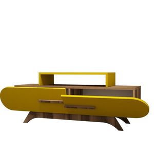 Masă TV Rose Walnut Galben, galben imagine
