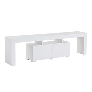 Masă TV Enclave Natural White, alb imagine