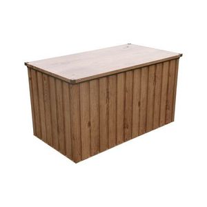 Duramax Cutie de depozitare pentru grădină maro, 134 x 74 cm imagine