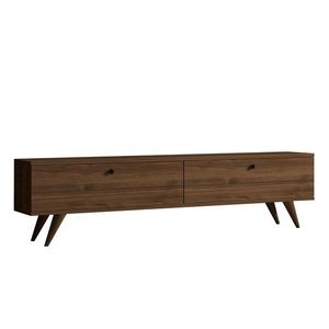 Masă TV Paris Walnut, maro închis imagine