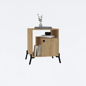 Măsuță de noptieră Hazal Oak imagine