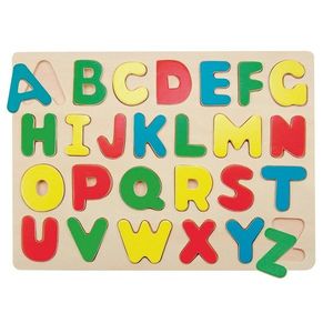 Woody Alphabet Board Puzzle imagine