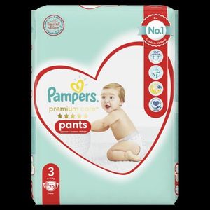 Pampers Diapers Premium Care Pants 70 buc, mărimea3 imagine