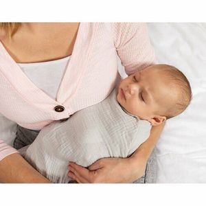 Babymatex Wrap gri , 80 x 120 cm imagine
