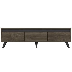 Masă TV Century Walnut, maro închis imagine