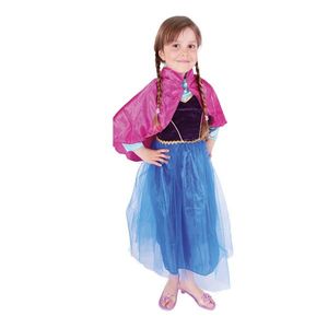 Rappa Costum pentru copii Prințesa regatului deiarnă Anna, dimensiunea 1.5 mm. S imagine