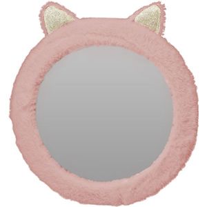 Oglindă păroasă cu urechi, roz, 31 cm imagine