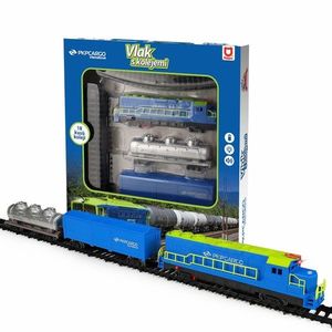 Rappa Tren de marfă PKP cu vagoane și șine imagine
