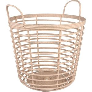 Coș de grădină Downey crem, 37, 4 x în.40 cm , lemnecologic, crem deschis imagine