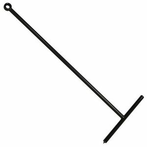 Racletă de podea AQUALINE SQ121B 30 x 89 cm, negru imagine