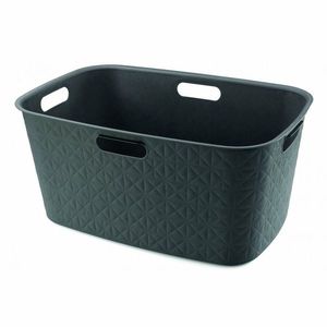 Coș pentru rufe curate Curver Softex 45 l , gri închis imagine