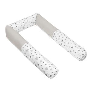 Bellatex Crib Mantle cilindru Stele gri, 240 cm imagine