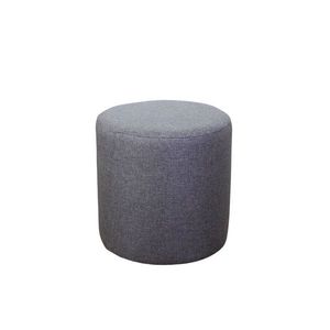 Silindir Taburet Pouf Brown, gri imagine