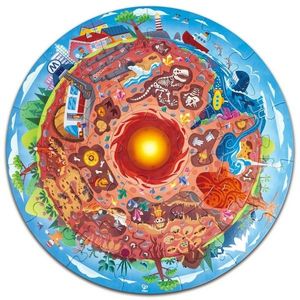 Hape Puzzle - Lumea subterană imagine