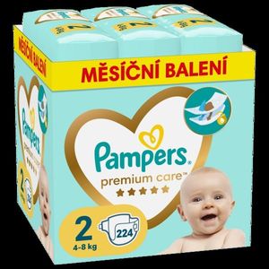 Pampers Premium Care Scutece 224 buc, mărimea 2 imagine
