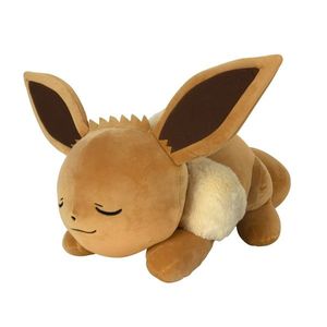 Pluș Pokémon Eevee dormit, 45 cm imagine