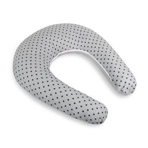 Bellatex Față de pernă pentru alăptare Stele gri , 180 cm imagine