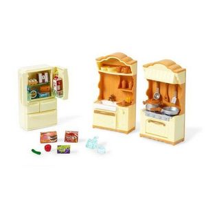 Set Sylvanian Families - bucătărie cu frigider imagine