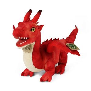 Rappa Dragon de pluș, 40 cm roșu ECO-FRIENDLY imagine