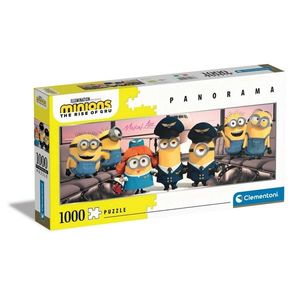 Clementoni Puzzle 1000 piese panorama Mimoňové imagine