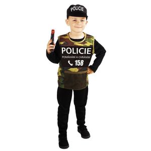 Costum de polițist pentru copii Rappa, mărimea. M imagine