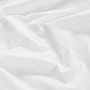 4Home jersey sheet Luxury alb , 90 x 200 cm, alb, 90 x 200 cm imagine
