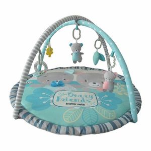 Pătură de joacă Baby Mix Teddy Bears Friends, 90 x60 cm imagine