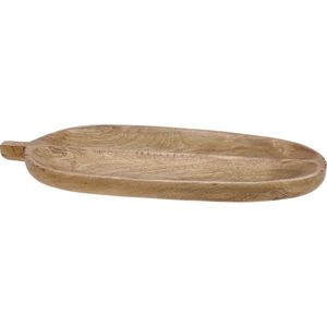 Tavă decorativă în formă de frunză Mango, 40 x 18cm imagine