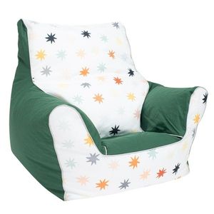 New Baby Scaun pentru copii umplut cu bile, verde, verde imagine