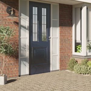 vidaXL Folie fereastră, design sablat cu dungi, 45x1000 cm, PVC imagine