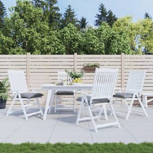 vidaXL Perne de scaun, 4 buc., gri, 40x40x7 cm, textil oxford imagine