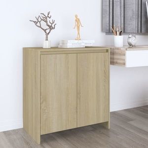vidaXL Servantă, stejar sonoma, 70x41x75 cm, lemn prelucrat imagine