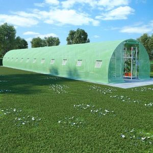 vidaXL Seră, 54 m², 18 x 3 x 2 m imagine