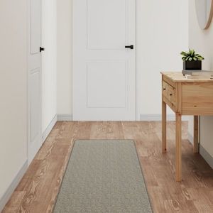 vidaXL Covor traversă aspect sisal, gri taupe, 50x300 cm imagine