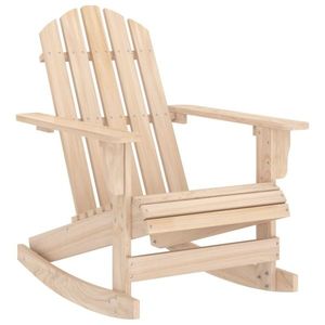 vidaXL Balansoar de grădină Adirondack, lemn masiv de brad imagine