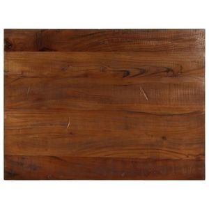 vidaXL Blat de masă, 70x50x2, 5 cm, dreptunghiular, lemn masiv reciclat imagine