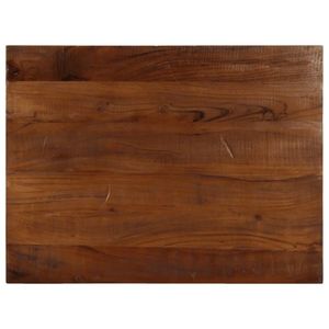 vidaXL Blat de masă, 90x50x2, 5 cm, dreptunghiular, lemn masiv reciclat imagine