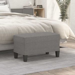 vidaXL Bancă, gri închis, 70x35x41 cm, textil imagine