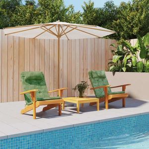 vidaXL Perne de scaun adirondack, 2 buc, model frunze, textil Oxford imagine