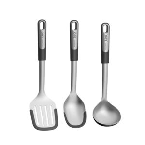 Set 3 ustensile de bucatarie BergHOFF, Leo Graphite, inox/silicon imagine