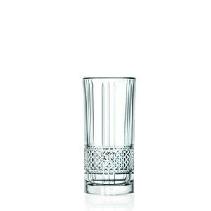 Set 6 pahare Cooler Stars and Stripes, Tognana Porcellane, 370 ml, sticla, transparent imagine