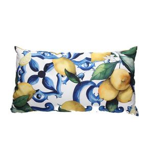 Perna decorativa Citrus, Andrea Fontebasso, 60x35 cm, poliester, multicolor imagine