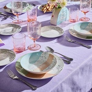 Serviciu de masa 18 piese Moon Pastel, Andrea Fontebasso, portelan, multicolor imagine