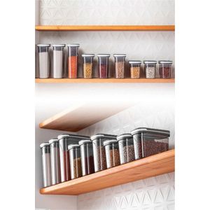 Set recipiente depozitare, Fremont, 964FRM1118, Plastic, Antracit imagine