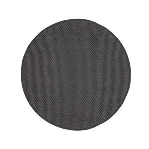 Covor de exterior Daya Outdoor, Bizzotto, Ø 150 cm, polipropilena, lucrat manual, gri imagine